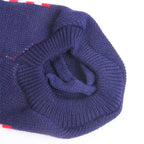 XLeiPet Cartoon Dog Sweater – Warm Stretch Knit Pullover