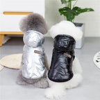 Brother Dog Cotton Winter Hooded Jacket – Warm Coat for Small Dogs
