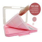 Portable Dog Potty Tray – Indoor Training Toilet