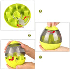 Interactive Dog Treat Dispensing Ball – Slow Feed Puzzle Toy