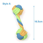 Rope Ball Toy for Dogs — Teeth Cleaning and Interactive Play for Small to Medium Breeds