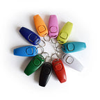 2-in-1 Dog Training Clicker & Whistle – Pet Behavior Training Tool with Keyring