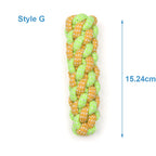 Rope Ball Toy for Dogs — Teeth Cleaning and Interactive Play for Small to Medium Breeds