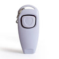2-in-1 Dog Training Clicker & Whistle – Pet Behavior Training Tool with Keyring