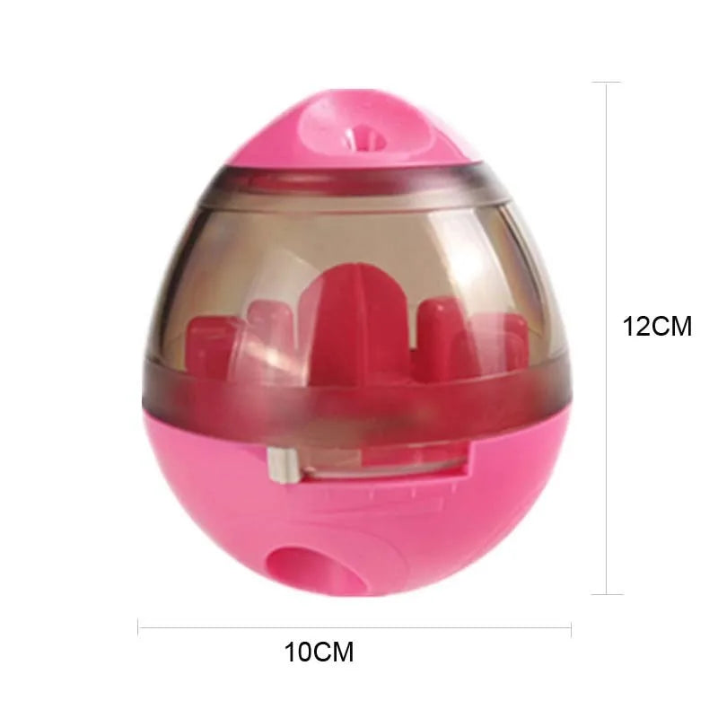 Interactive Dog Treat Dispensing Ball – Slow Feed Puzzle Toy