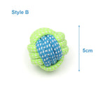 Rope Ball Toy for Dogs — Teeth Cleaning and Interactive Play for Small to Medium Breeds