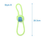 Rope Ball Toy for Dogs — Teeth Cleaning and Interactive Play for Small to Medium Breeds