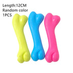 Rubber Bone Molar Toy – Interactive Teeth Cleaning for Puppies & Teething Relief