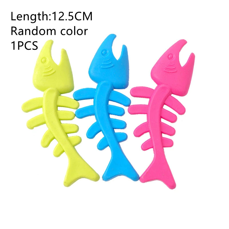 Rubber Bone Molar Toy – Interactive Teeth Cleaning for Puppies & Teething Relief