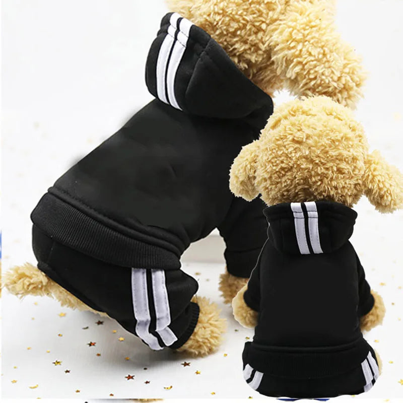 Adidog Dog Overalls Jumpsuit – Warm Winter Outfit XS-XL
