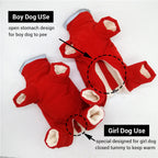Glorious Kekcn Waterproof Fleece Dog Jumpsuit – Winter Warm & Reflective