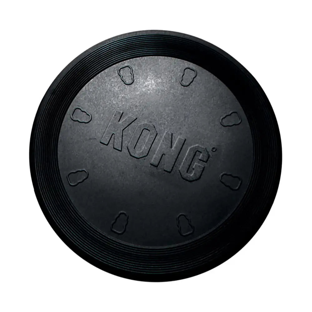 KONG Extreme Flyer Dog Toy – Durable Rubber Flying Disc for Fetch