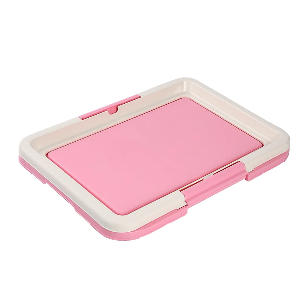 Portable Dog Potty Tray – Indoor Training Toilet