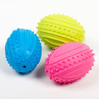 Rubber Bone Molar Toy – Interactive Teeth Cleaning for Puppies & Teething Relief