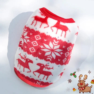 KAJIPETCN Winter Dog Vest – XXS Fleece Warm Coat for Small Dogs