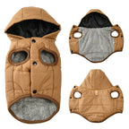 Thick Warm Dog Jacket – Autumn Winter Coat for Small Dogs