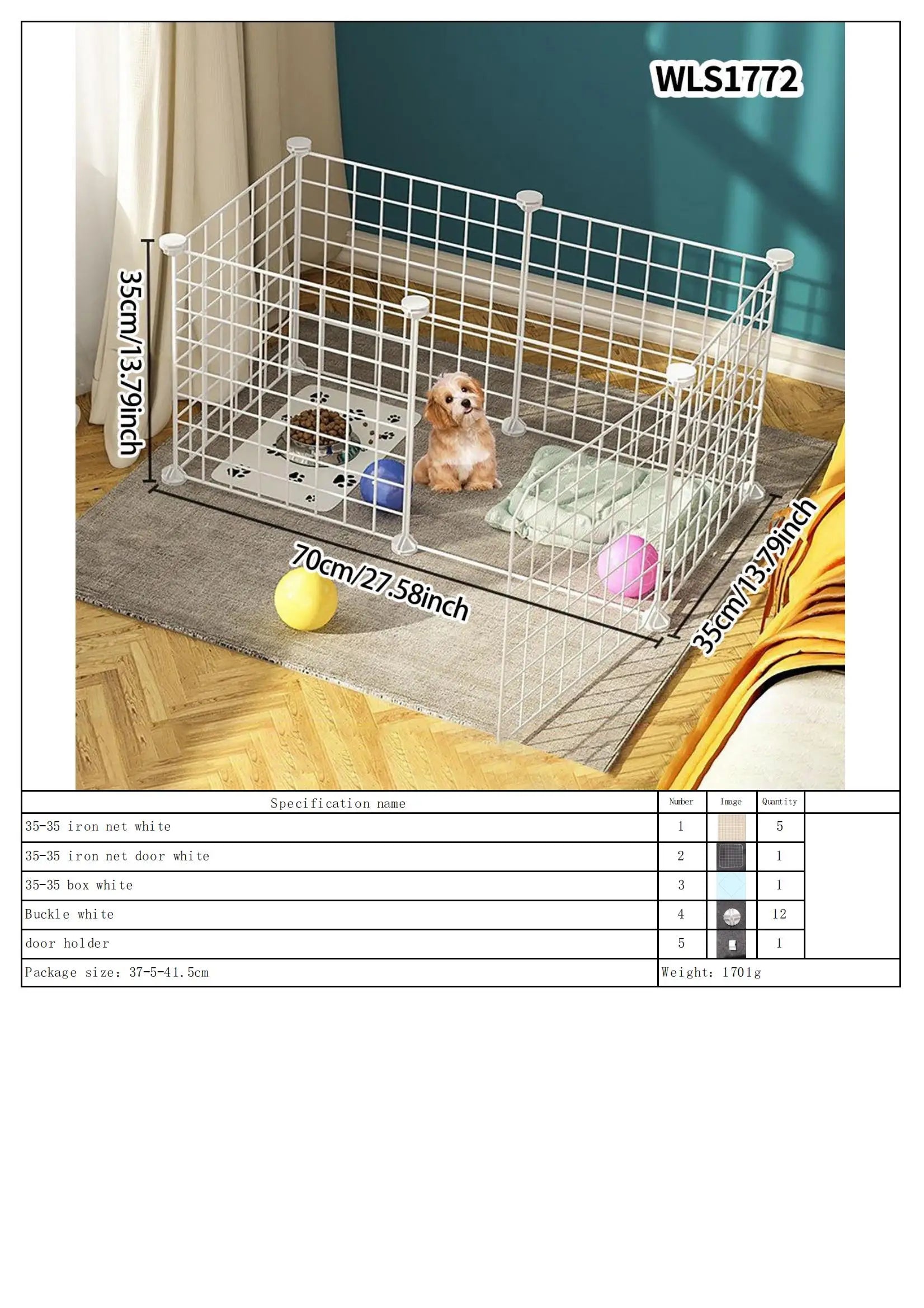 Portable Dog Playpen – DIY Metal Fence