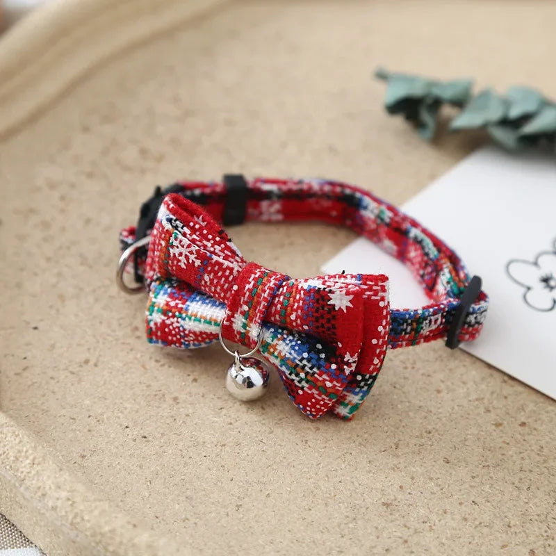 MOONBIFFY Leopard Dog Collar – Adjustable Breakaway with Bell