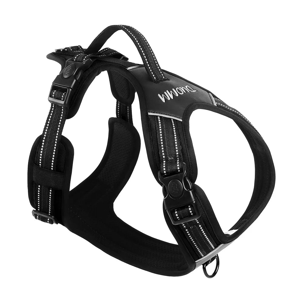 Tactical Dog Harness – No Pull Reflective Vest with Handle