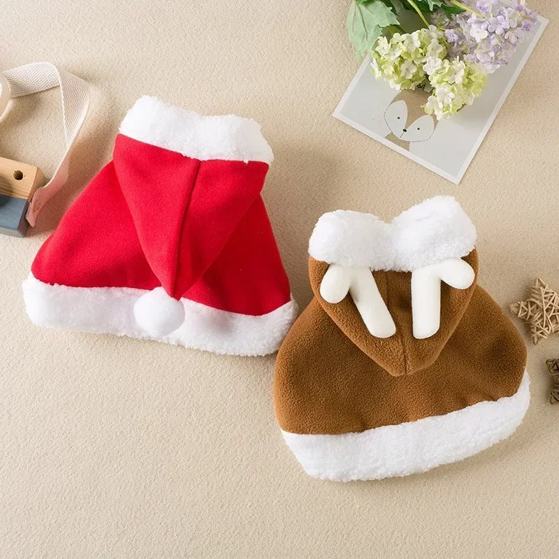 Dog Elf Cape – Small | Holiday Cosplay Costume | Elf Green
