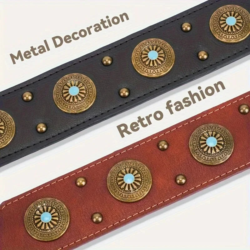 Premium Leather Dog Collar – Necklace Style for French Bulldogs