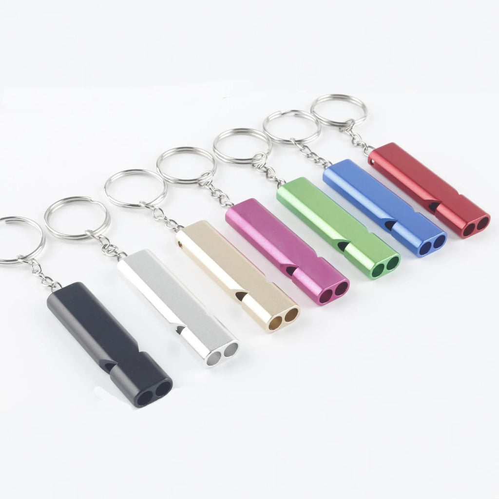 Aluminum Dog Training Whistle – Two-Tone Recall & Bark Control Tool