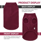 Fleece Dog Sweater – Stretchy Lightweight Pullover Coat