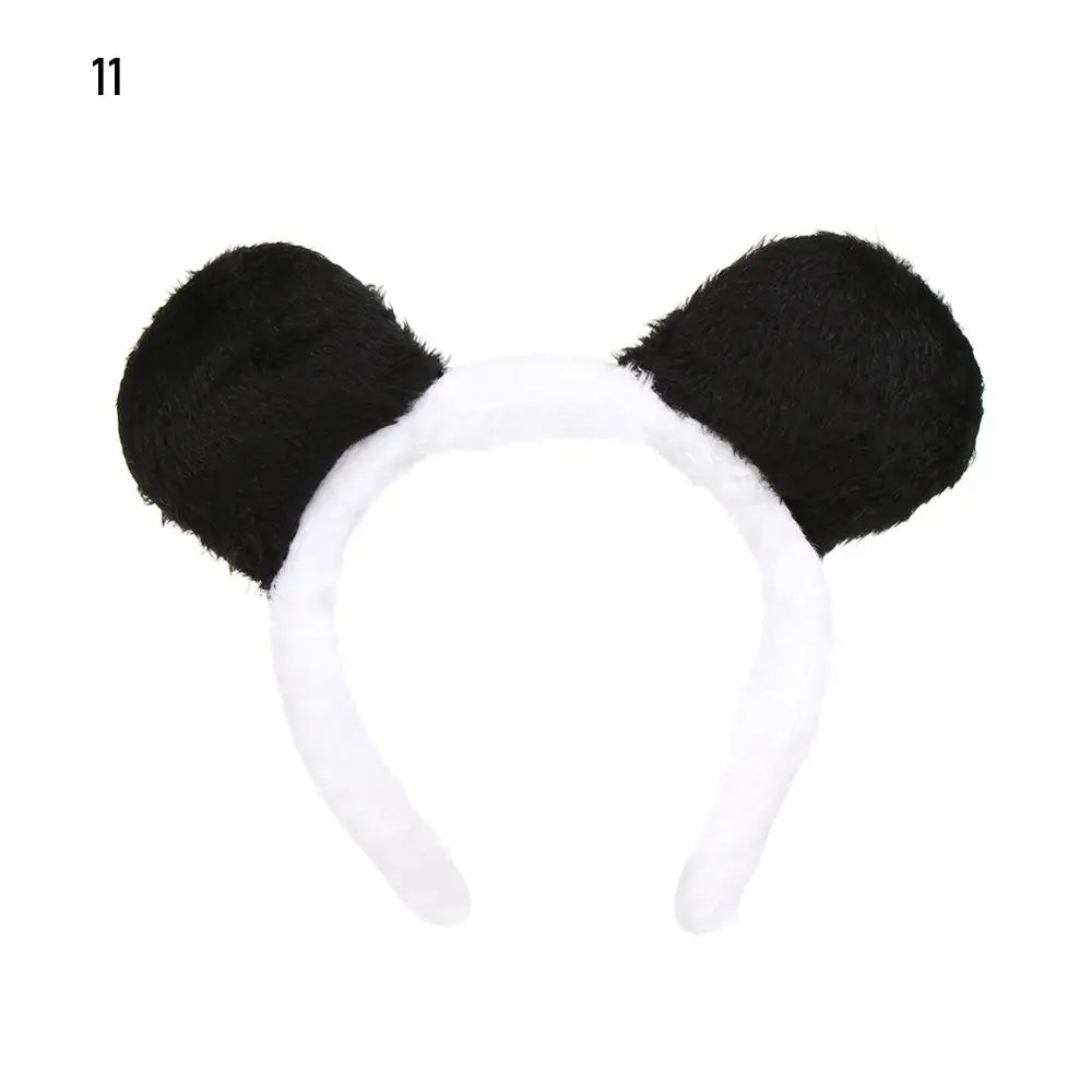 Plush Animal Ears Headband – Cosplay & Party Accessory