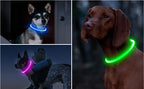 LED Dog Collar USB Rechargeable – 3 Mode Night Safety Light