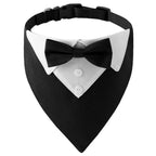 Sucado Bow Tie Dog Collar – Adjustable Tuxedo Bandana
