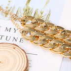 Gold Plated Dog Necklace Collar – Lightweight 27–45 cm