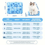 Pet Cooling Mat – Water Injection Cooling Pad for Dogs, Waterproof & Wear-Resistant