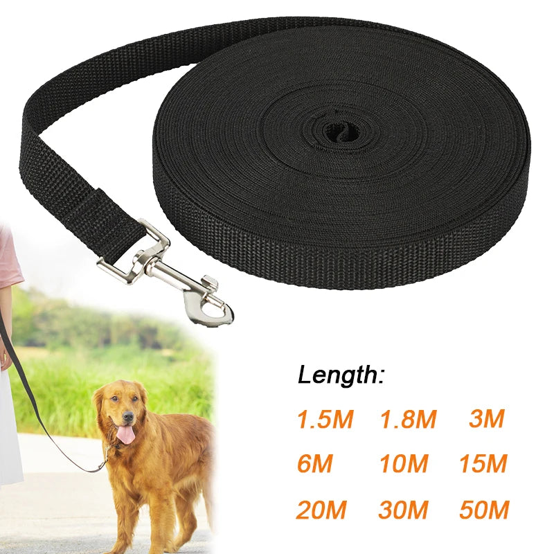 Dog Training Leash – Long Nylon Lead