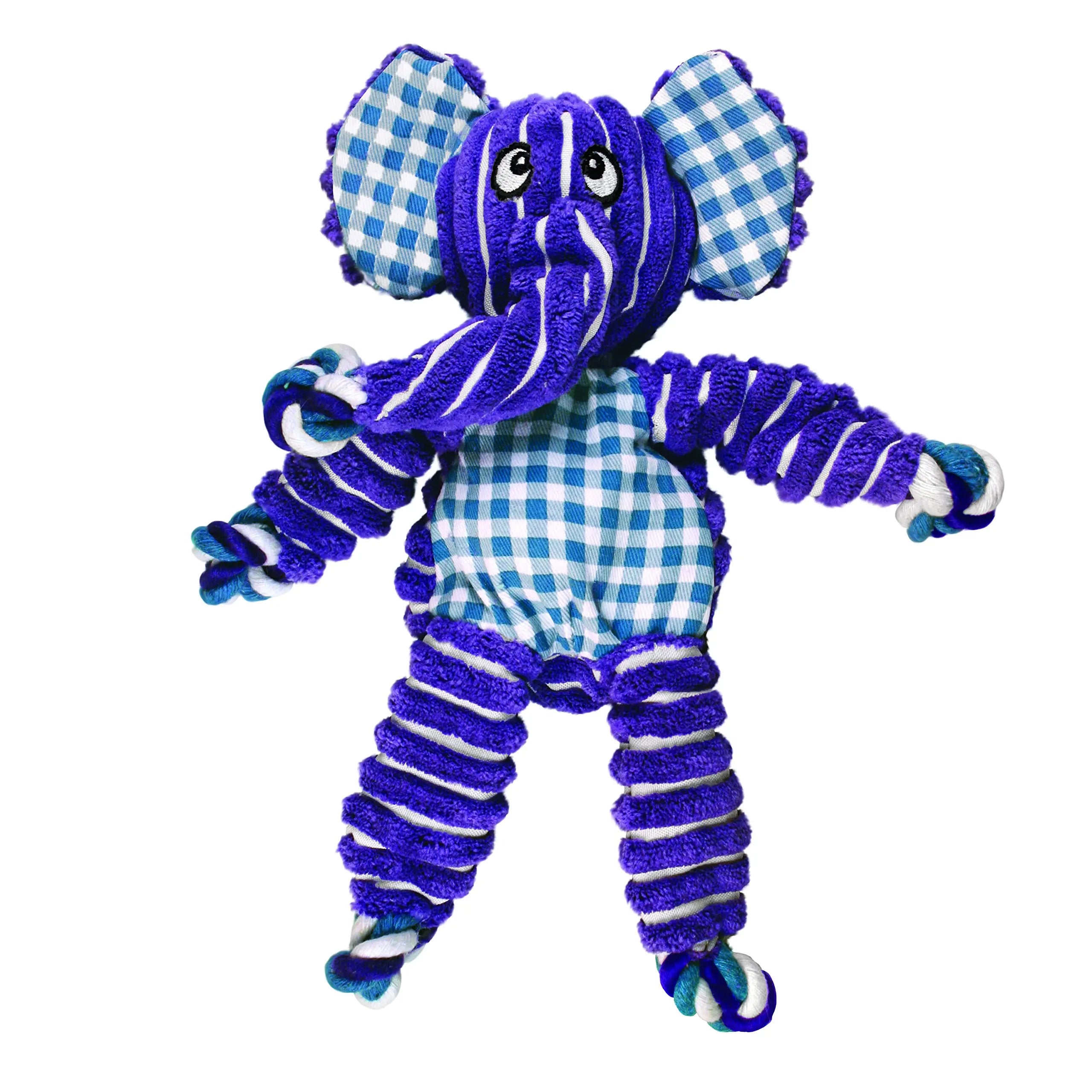 KONG Floppy Knots Fox Dog Toy – Rope & Plush Chew Toy