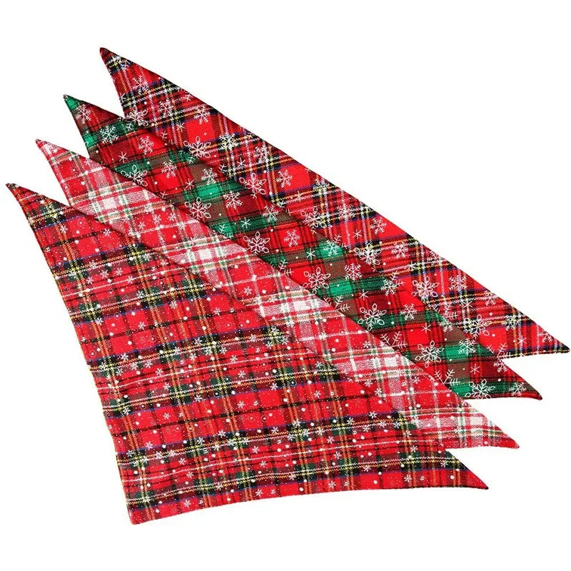 PetCare Dog Bandana – Cotton Multicolor Neckerchief, 1pc