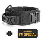 Tactical Dog Collar – Adjustable Heavy Duty Reflective Collar