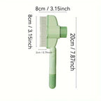 Dog Hair Knot Comb – Self Cleaning Floating Hair Removal Grooming Brush for Dogs