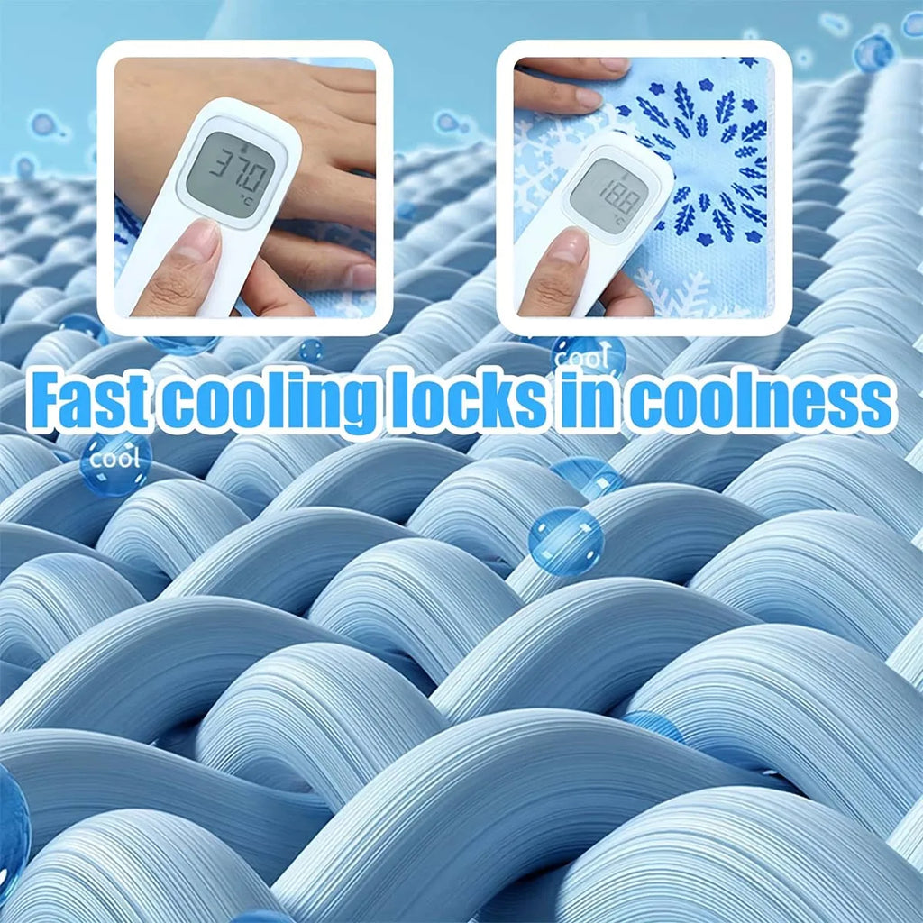 Pet Cooling Mat – Water Injection Cooling Pad for Dogs, Waterproof & Wear-Resistant