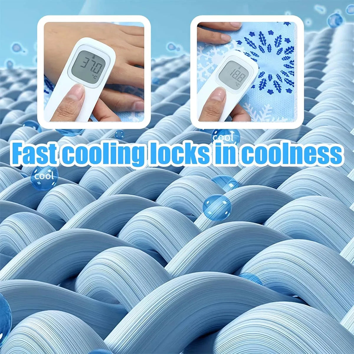 Pet Cooling Mat – Water Injection Cooling Pad for Dogs, Waterproof & Wear-Resistant