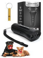 2025 Ultrasonic Dog Bark Deterrent – Rechargeable Training Device with LED