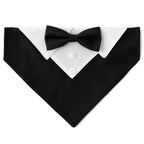 Sucado Bow Tie Dog Collar – Adjustable Tuxedo Bandana