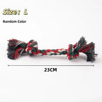 Cotton Rope Dog Toy – Double Knot Bite Resistant, Durable & Safe for Chewing