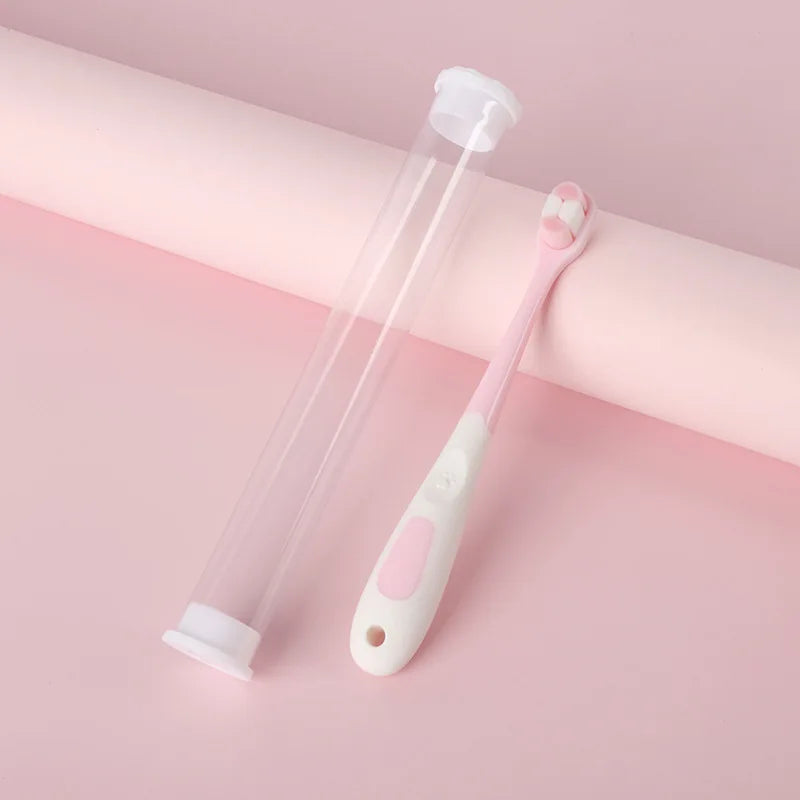 PDQ Ultra-Soft Dog Toothbrush – 360° Dental Care & Gentle Gum Cleaner