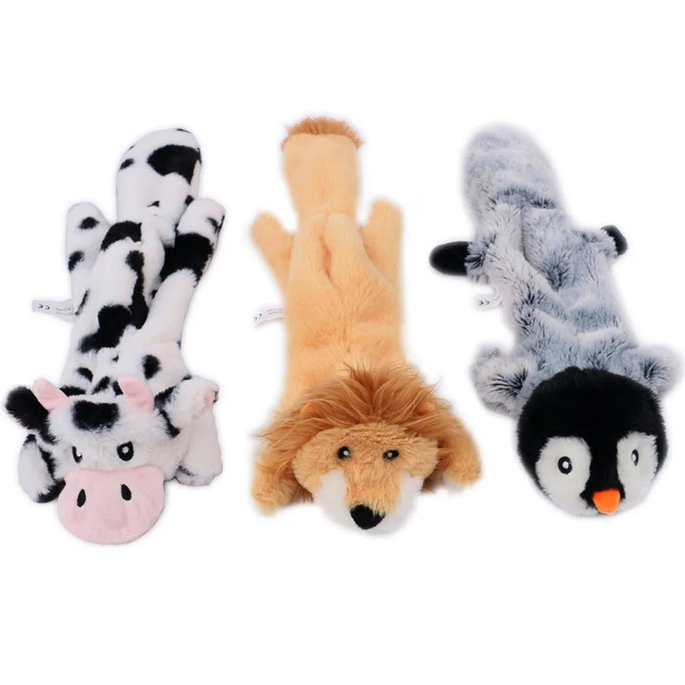 Crocodile Plush Dog Toy – Squeaky Interactive for Outdoor Play