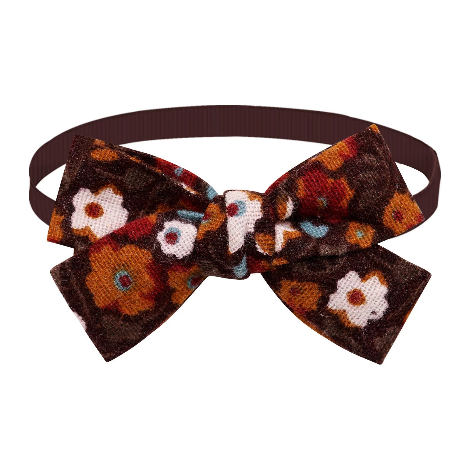 Maillard Dog Bow Tie Nylon – Delicate Polished Pet Bowknot