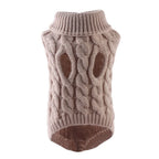 Dog Sweater for Small Breeds – Autumn Knit Fleece Warmwear