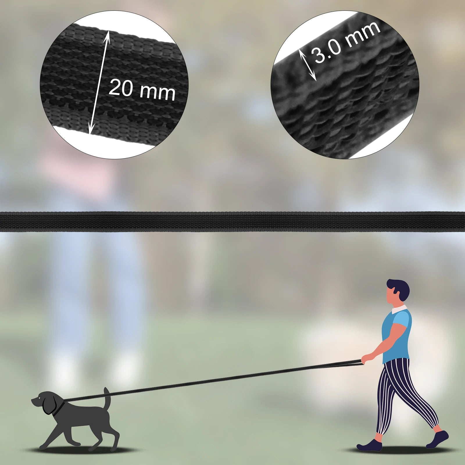 Dog Training Leash – Long Durable Lead