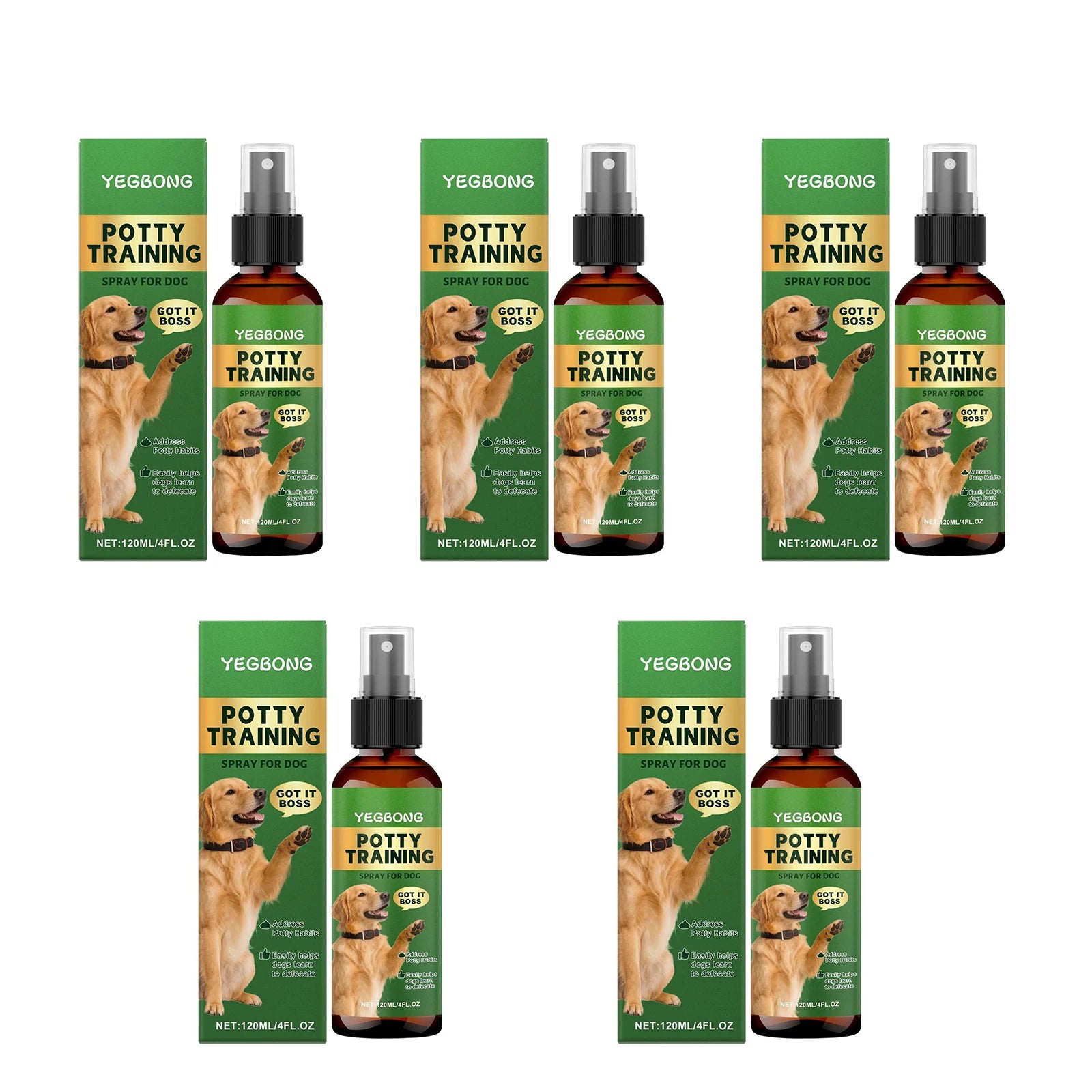 Dog Potty Training Spray – Toilet Attractant Scent 120ml
