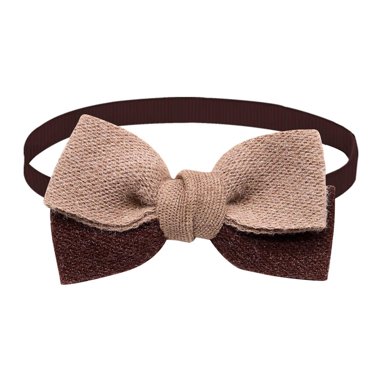 Maillard Dog Bow Tie Nylon – Delicate Polished Pet Bowknot