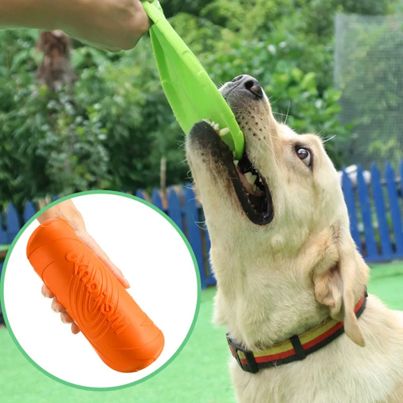 Silicone Dog Flying Disc Toy – Durable Soft Frisbee for Interactive Pet Play